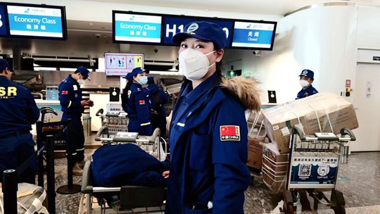 海南蓝天救援队飞赴土耳其地震现场参与救援
